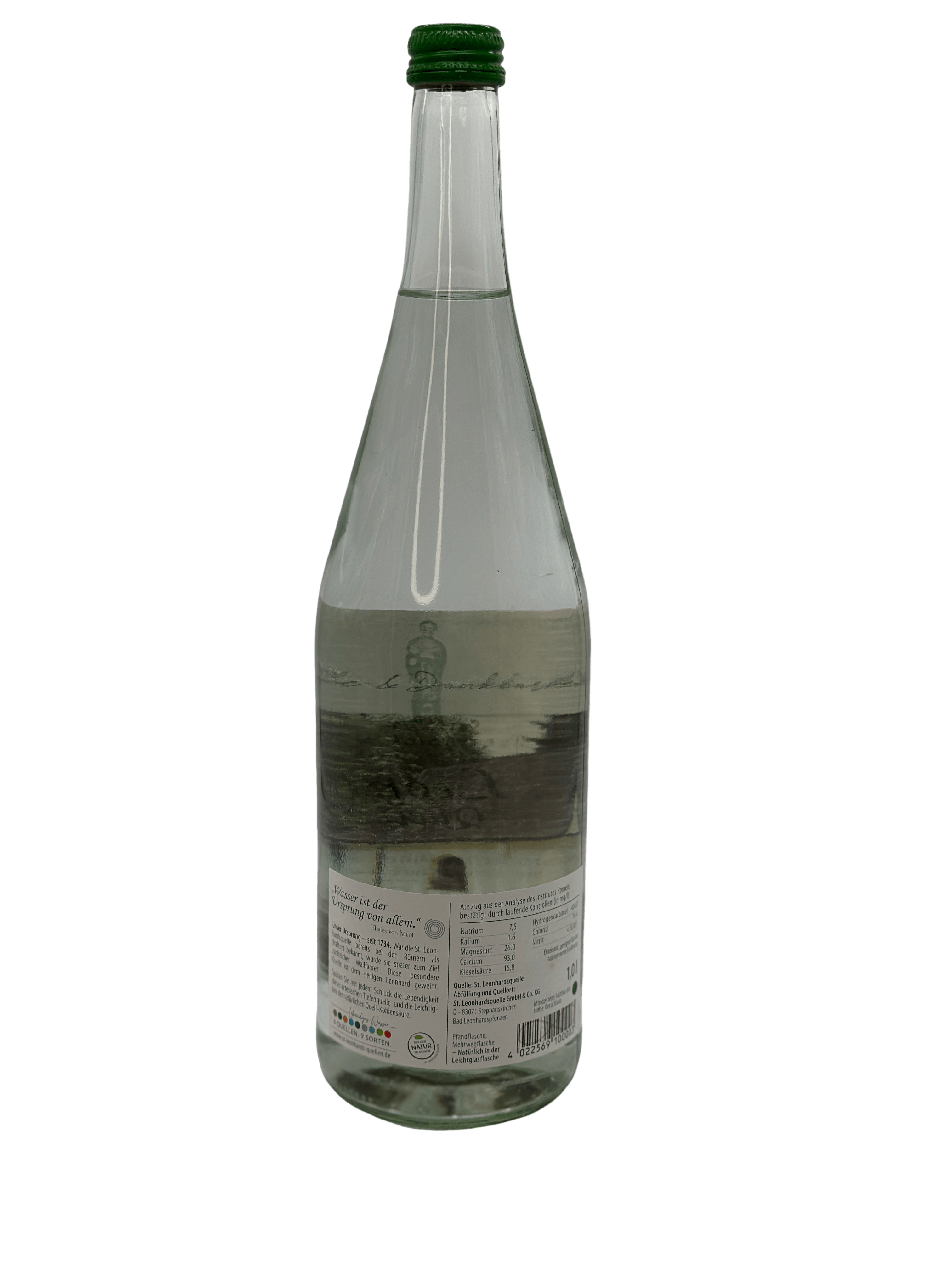 Steinsieker Mineralwasser Naturell (Ohne Kohlensäure) 12 x 0.75l Glas