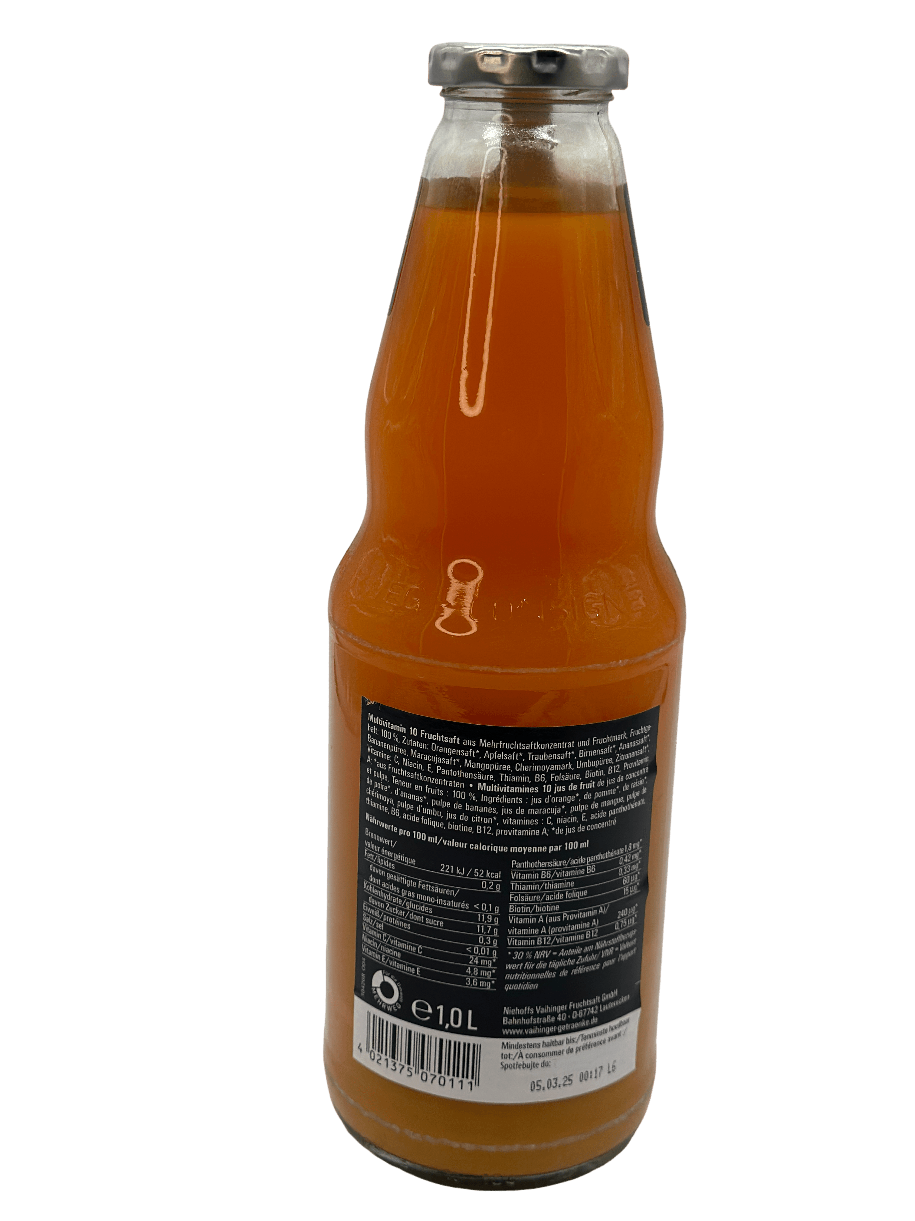Vaihinger Fruchtsaft 6 x 1l Glas