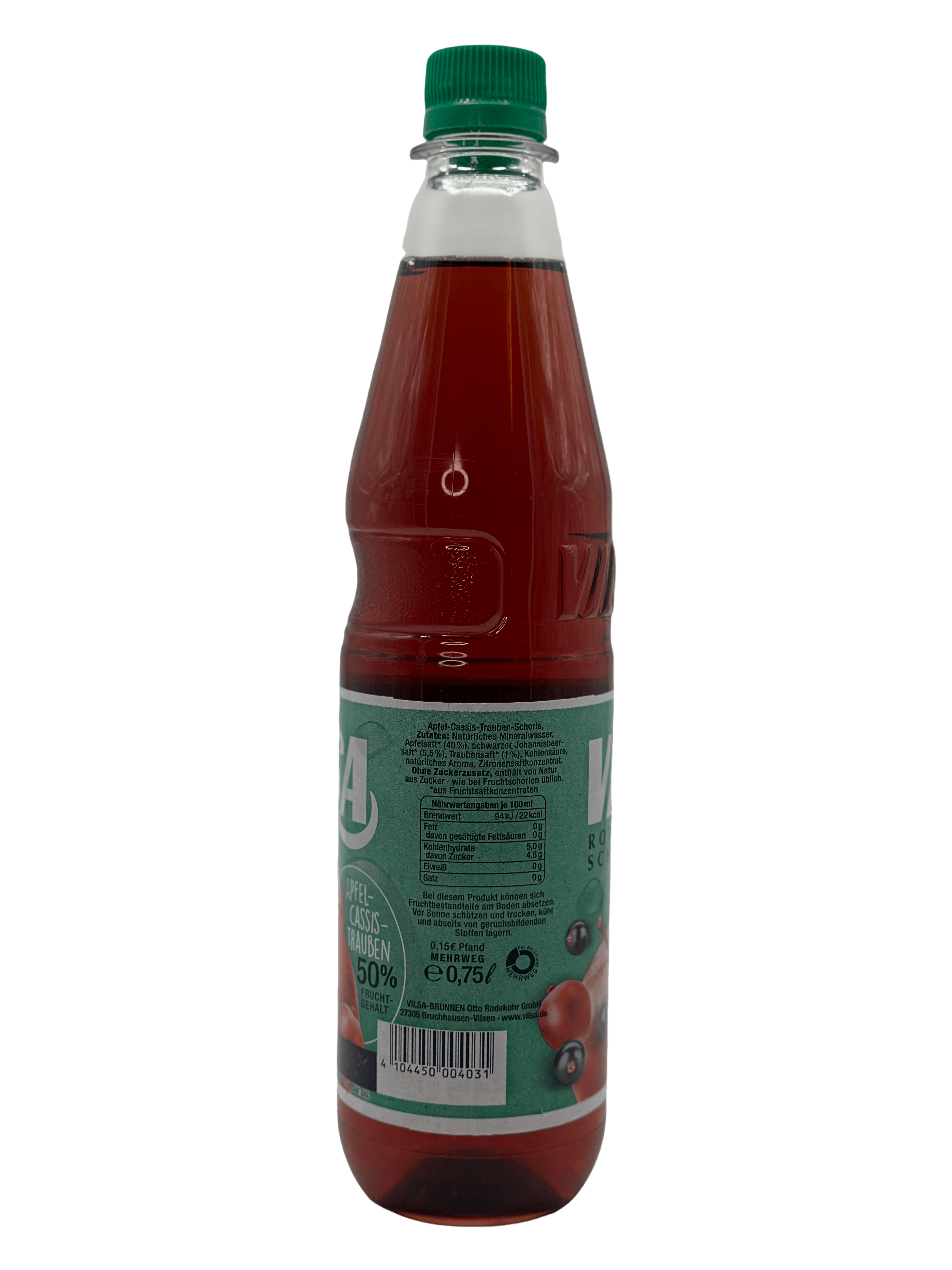 Vilsa Rote Schorle 12 x 0.7l Glas