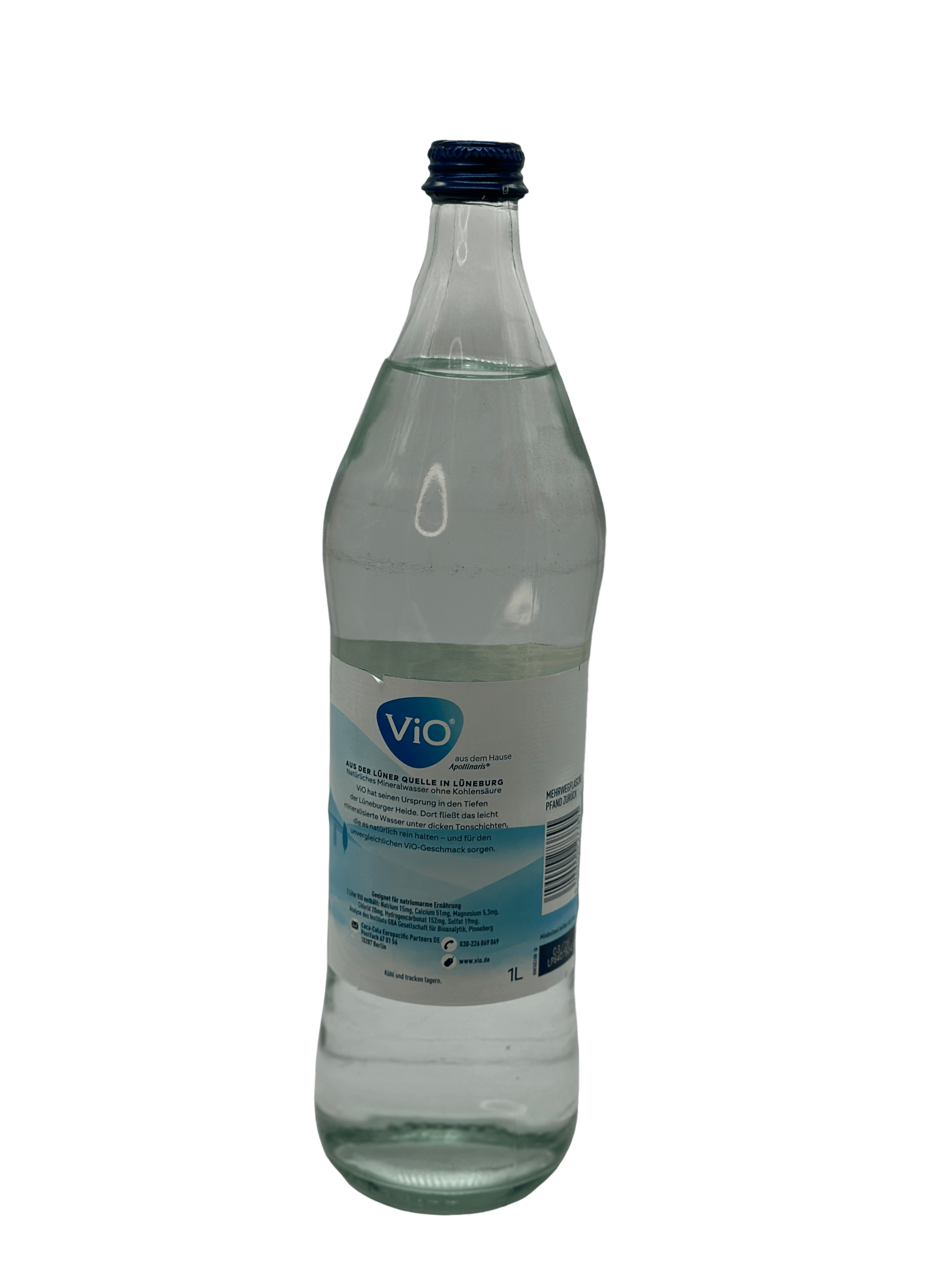 Vio Mineralwasser Still 6 x 1l Glas