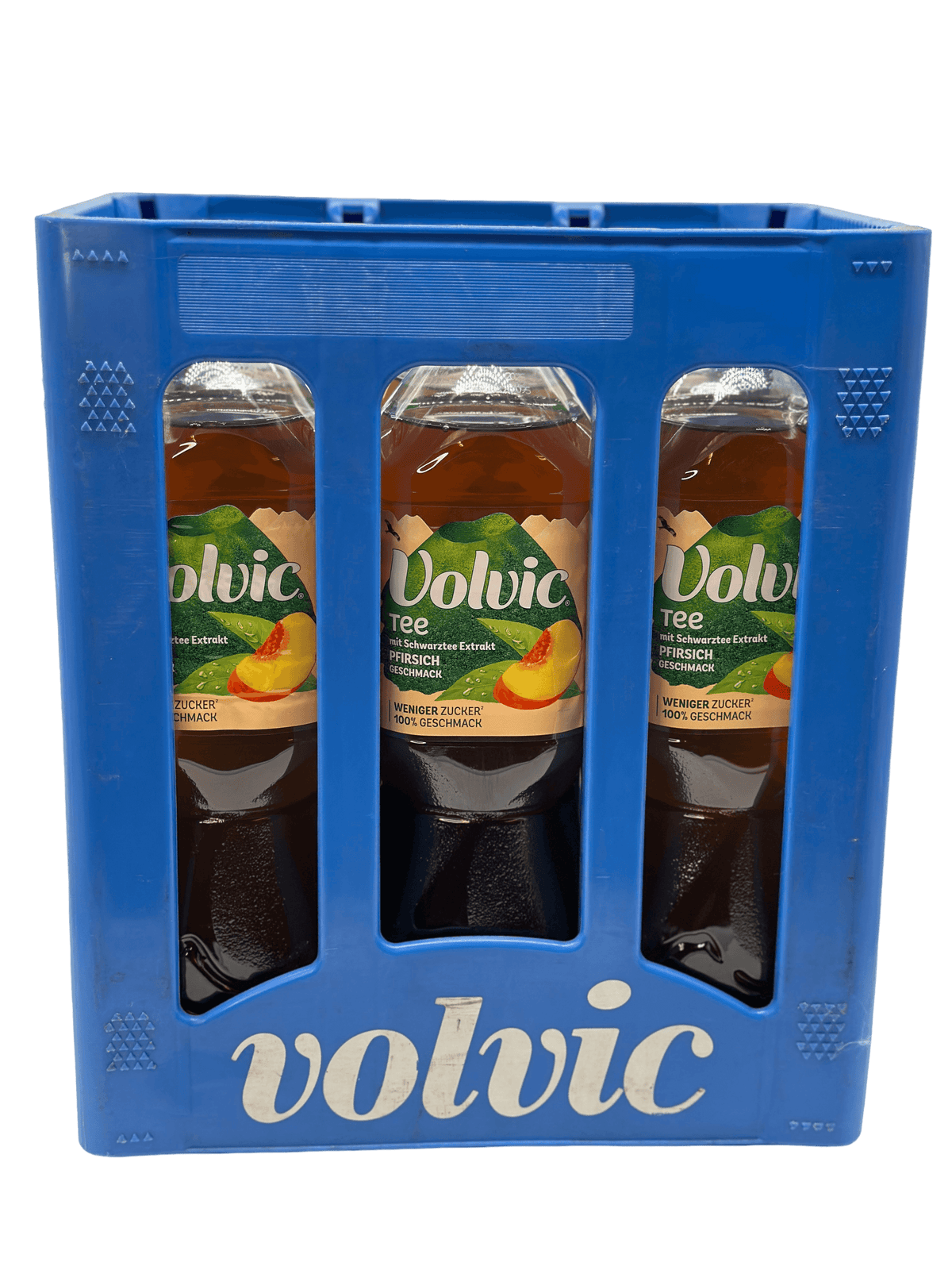 Volvic Tee Schwarztee Extrakt Pfirsich Geschmack 6 x 1.5l PET