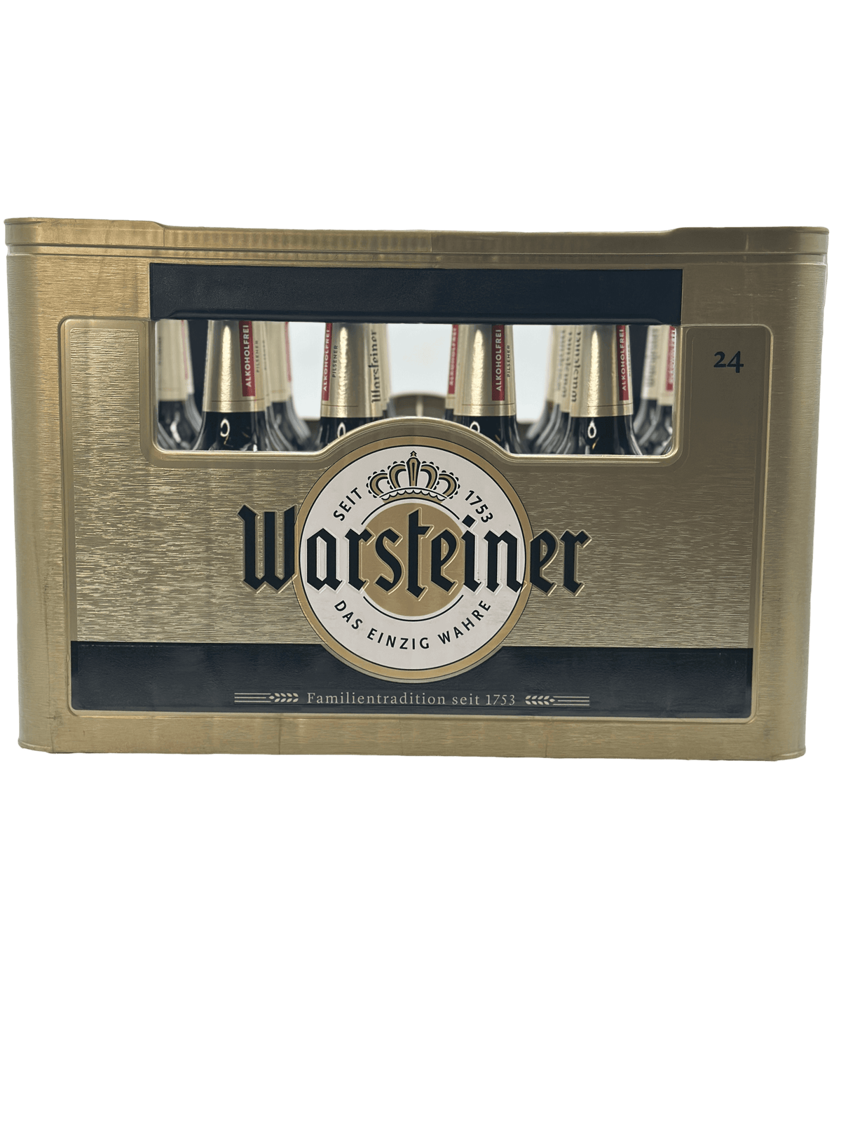 Warsteiner Alkoholfrei Pilsener 24 x 0.33l Glas