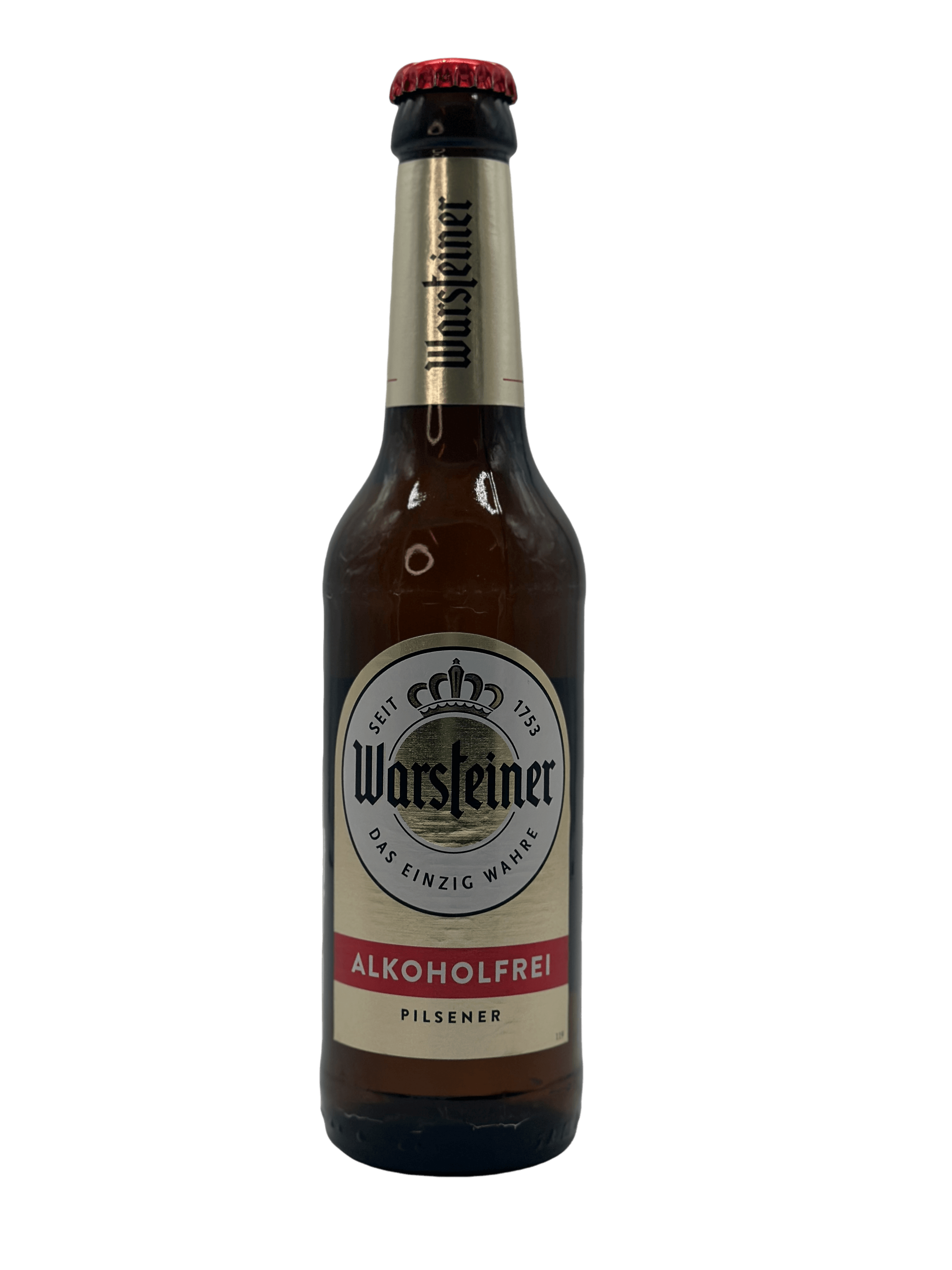 Warsteiner Alkoholfrei Pilsener 24 x 0.33l Glas