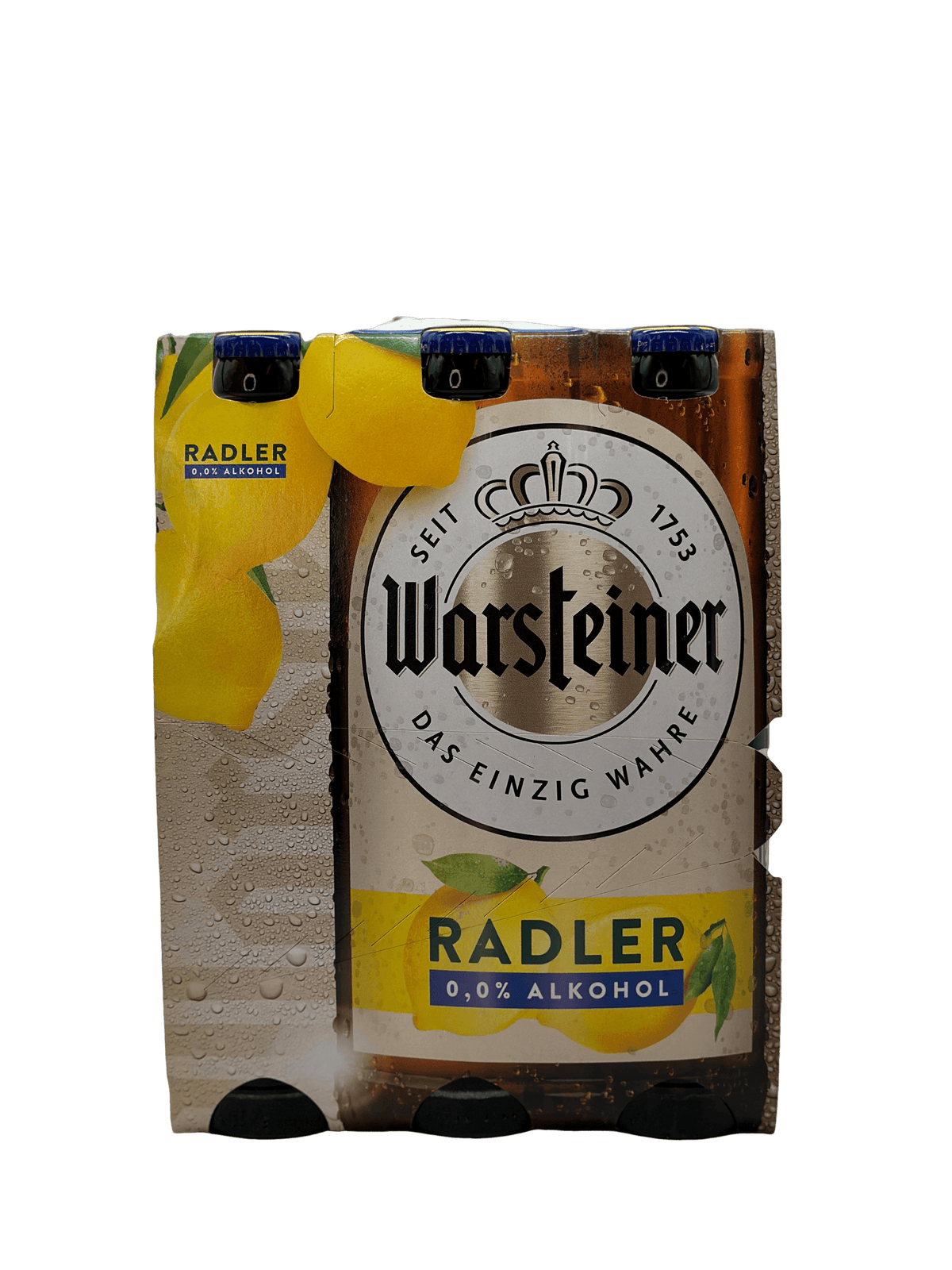Warsteiner Radler Alkoholfrei 6 x 0.33l Glas