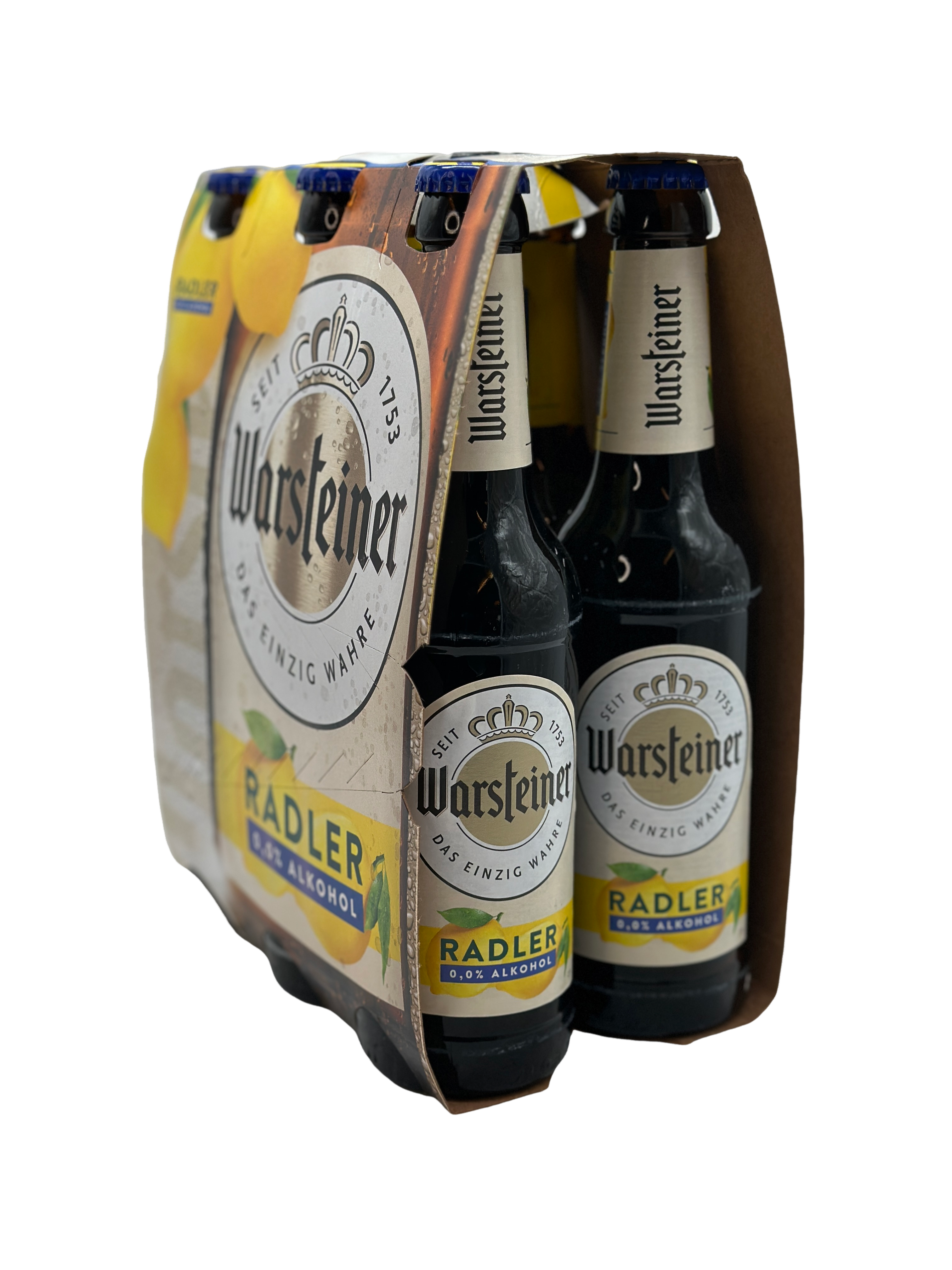 Warsteiner Radler Alkoholfrei 6 x 0.33l Glas